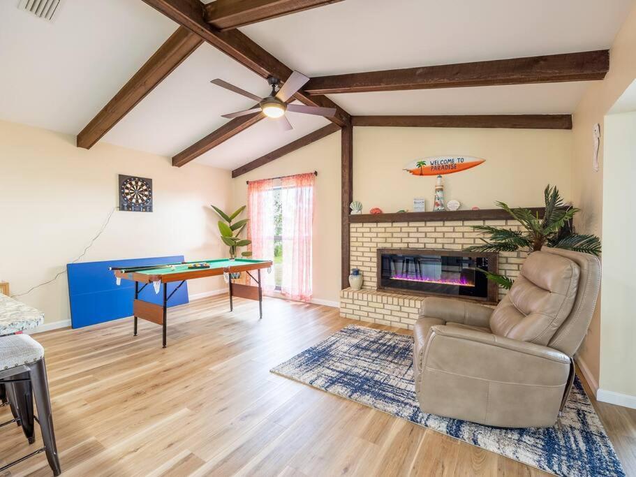 Englewood, Manasota Keys - 2 Bedroom Luxury Villa, Pool, Game Room, 6 Min To Beaches Next To Canal מראה חיצוני תמונה