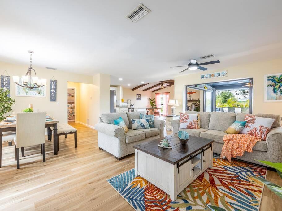 Englewood, Manasota Keys - 2 Bedroom Luxury Villa, Pool, Game Room, 6 Min To Beaches Next To Canal מראה חיצוני תמונה